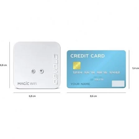 Devolo Magic 1 WiFi mini 1200 Mbit/s Powerline + WLAN Blanco